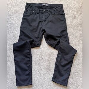 Mens DUER N2X No Sweat Pants Stretch Denim Casual Pants Size 32x30 Jet Black